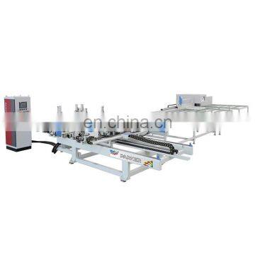 Automatic WPL 130 PVC Window door Welding Cleaning Processing Line