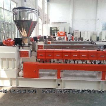 PP PE Caco3 compounding extruder pelletizing line