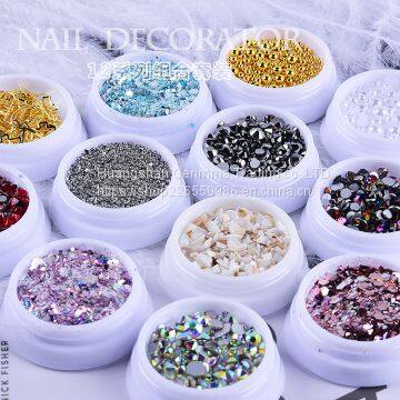 New Design Fashion Phone Case Nail Art 3D Metal Alloy Nail Decoration DIY