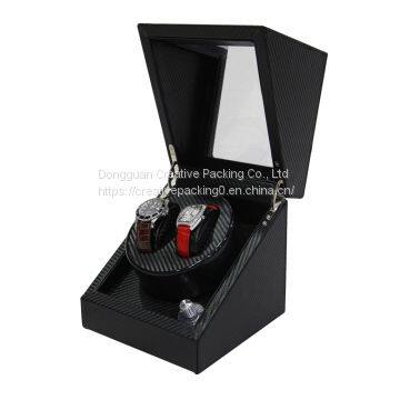 2+3 Automatic Motor Carbon Fiber Leather Watch Winder Custom Watch Winder Best Watch Winders 2020 photo-5