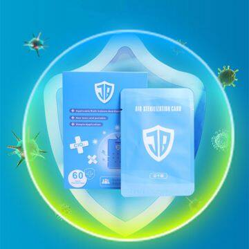 60 days chlorine dioxide clo2 portable air deodorization card