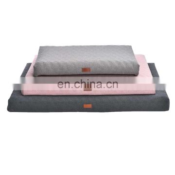 Non-skid Bottom Plush Fur Orthopedic Dog Bed Pet Mat