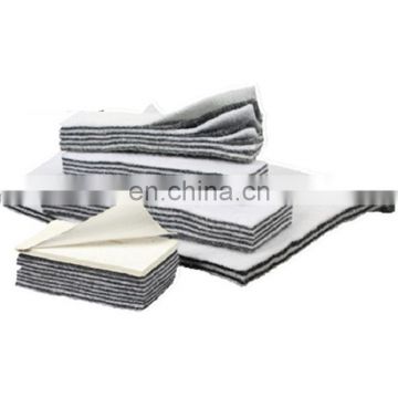 Customized size laminated eraser felt multilayer felt