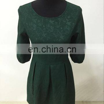 Mom And Me Deep Green Dress Mother Daughter Dresses Family Princess Matching Mother Daughter (this Link for WOMAN) photo-3