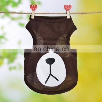 Cheap Cartoon Style Breathable Wholesale Summer Pet Vest Dog Clothes photo-4