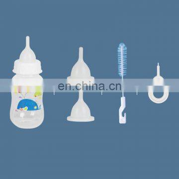 Hot sale cleaning puppy kitten 150ml pet pacifier bottle