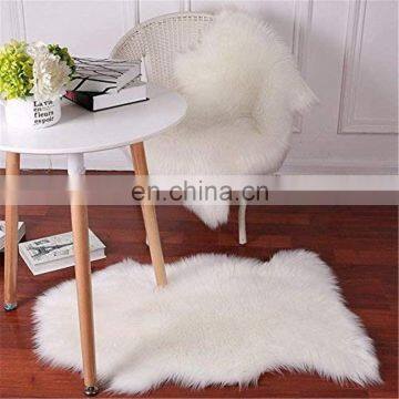Faux Sheepskin Fur Rug Soft Fluffy Carpets Chair Couch Cover Seat Area Rugs for Bedroom Belgium Rug photo-3