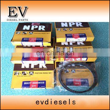 For Hino Rainbow Bus H06C H06CT Piston Ring Set 13011-1961 photo-2