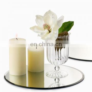 Silver Centerpiece Mirrors for Wedding Table Decoration