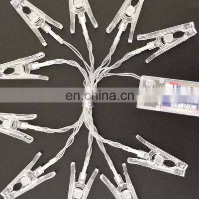 AMAZON 30 LEDs Photo Clip String Lights Battery Box LED Photo Clip Lamp String New Ins Room Decorative Photo Led Clip Lamp photo-5
