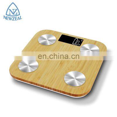Low Price 180kg Household Food Weighing Bamboo Wooden LED Digital Kitchen Scale photo-3