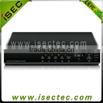 Support email alarm 4ch full D1 real-time DVR H 264