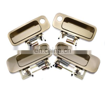 Free Shipping!4 X BEIGE Outside Door Handle REAR FRONT 69240AA010 For Toyota CAMRY 1997-2001