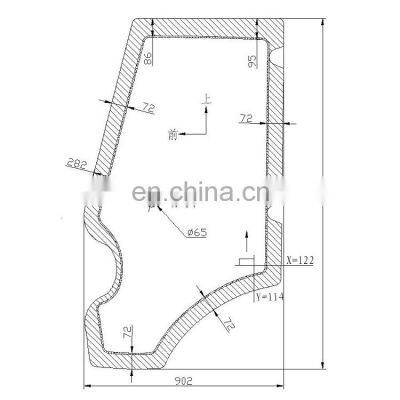 Front Door Right Hand Door Windshield For Excavator Glass For JCB 3CX