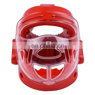 Custom Taekwondo Headgear Helmet MMA Martial Arts Karate Kickboxing Head Guard Gear Protector Facecover WTF Approved Prevention