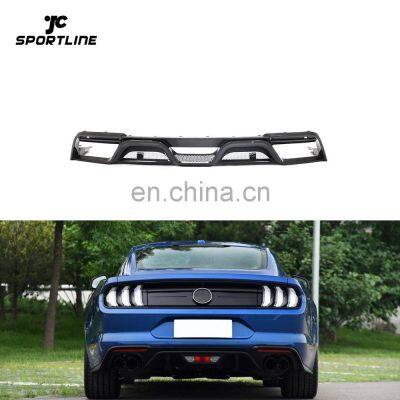 Carbon Fiber GT Rear Bumper Lip for Ford Mustang GT V8 Coupe 2-Door 2018 2019