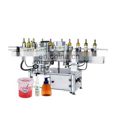 Factory Price  Metal Can Round Bottle Labeling Machine Adhesive Round Bottle Labeling Machine for metal can for Plastic Bottle