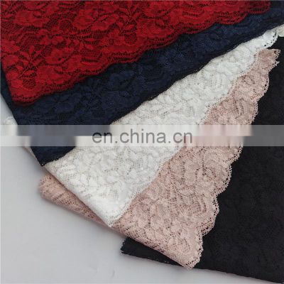 Colorful Embroidery Trimming Ribbon Soft White Guipure Border Lace Trim