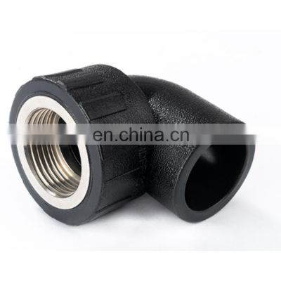 Pe Fitting Stub End Flange Hdpe Pipe Fittings Reducing Tee Hot Fusion Female Thread Elbow 90