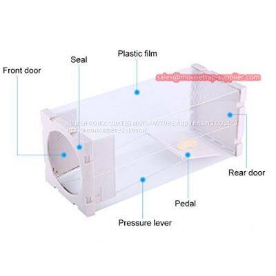 Live Catch Mouse Trap Cage Small Rodent Mice Rats Control Cage Killer photo-5