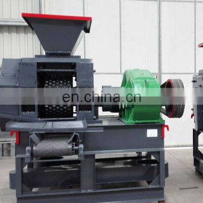 High capacity coal dust briquette making machine