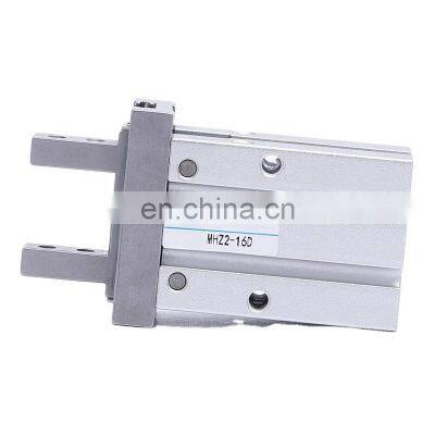 High Quality Threaded Interface Clamping Scaffold Parallel Angular Pneumatic Air Double Acting  Finger Cylinder