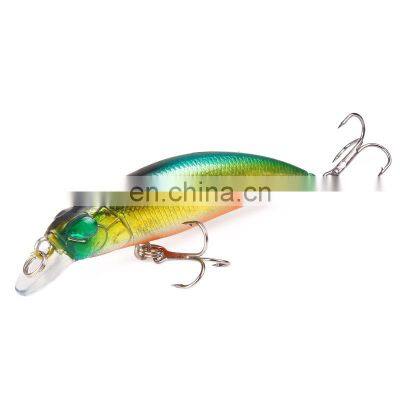 Top quality wobbler minnow 7cm 4g hard bait fishing lure Minnow for seabass trout carp bream snake-head salmon