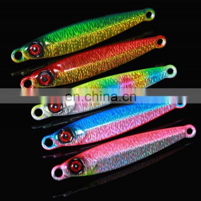 10g 20g 40g 60g 80g 100g 120g  Wholesale New Design Metal Fishing Lure Casting Luminous Tungsten Jigs