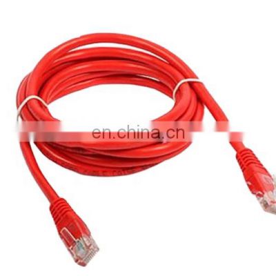 24AWG 8P8c 4 pairs bare copper CCA RJ45 patch cord CAT5e patch cord LAN CABLE