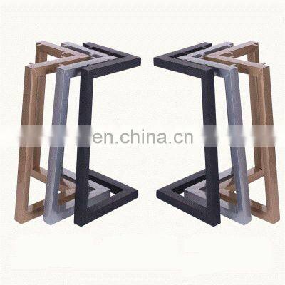 Modern Style Iron Big Table Holder, Living Room Wrought Iron Gold Table Frame