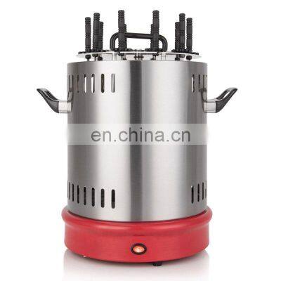 Portable Horizontal Automatically Charcoal Multifunction Barbecue Rotating Barbecue BBQ Grill