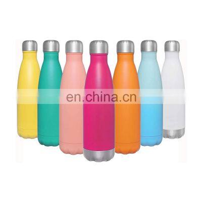 Customized Eco friendly double wall stainless steel insulated sport water bottles for School 32oz Vacuum Steel with custom logo