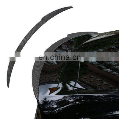 Real Carbon Fiber Rear Spoiler For Tesla Model Y Car Sport Spoiler 2021