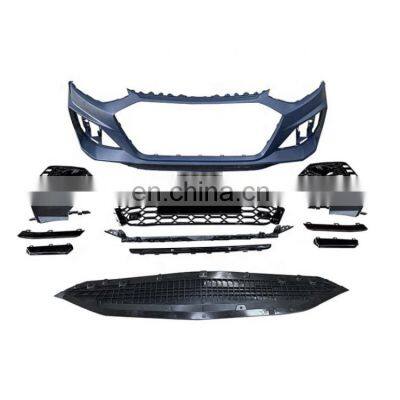 RS4 STYLE New Body Kit Front Bumper with Grill FOR AUDI A4 2021