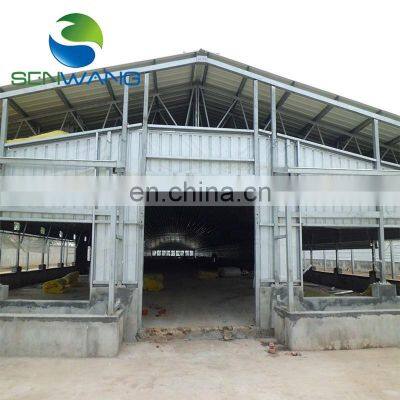 Cow Farm Building Steel Chicken House Steel Structure Poultry Shed for Farm