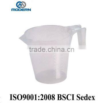 1000ml plastic measuring graduated cup with handle