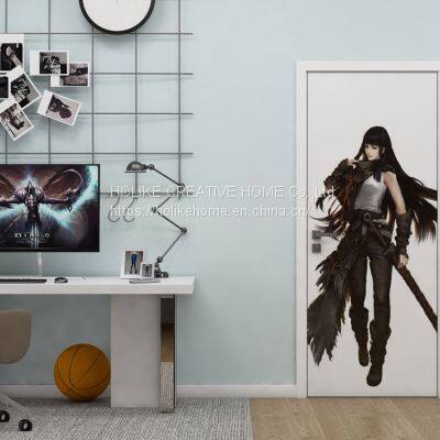 3D PAINTING INTERIOR DOOR