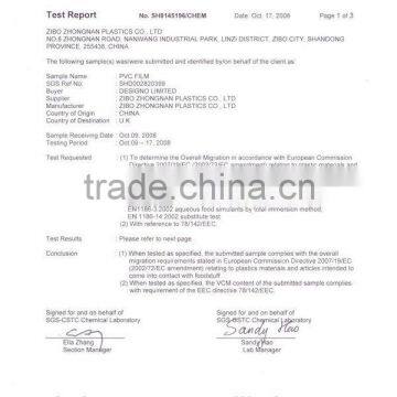 High-quality Metalized Golden PVC Sheet photo-2