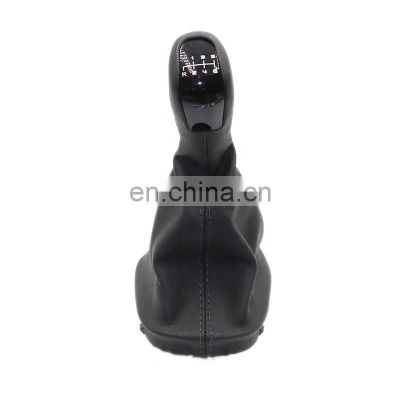 5/6 speed  Car New design gear shift knob boot cover For Mercedes-Benz C Class W203 with low price MT