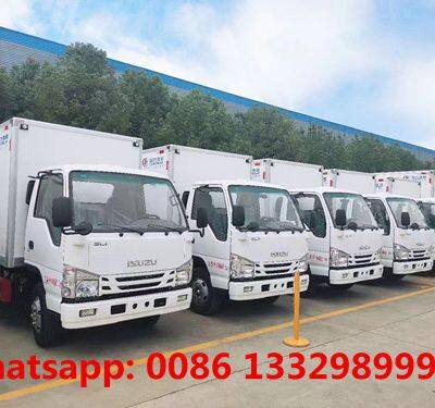 Customized New ISUZU KV100 4*2 LHD 120hp EURO 6 Diesel Refrigerated Truck for Sale photo-3