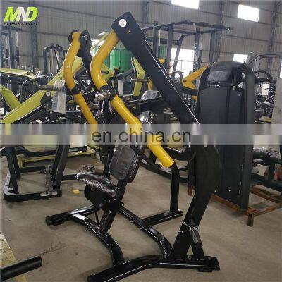 Plates Exercise Commercial Gym Equipment Plate Loaded Machine Bodybuilding PL16 Iso Lateral Chest / Lat Pulldown photo-3