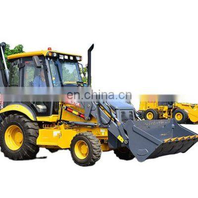 China mini backhoe loader XC870K 4 wheel drive new backhoe and loader for sale