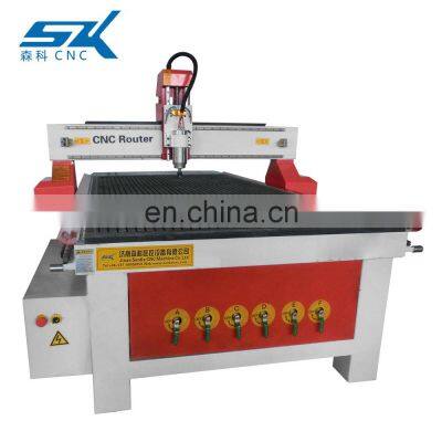 SENKE Configuration Upgrade Wood CNC Router Engraving Machine for Door and Advertising