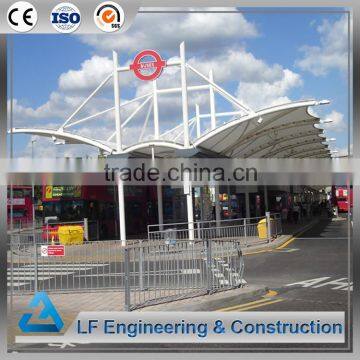 Free Design Hot Galvanized Steel Car Canopy photo-3