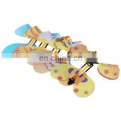 Волшебная бабочка, летающая в книге. Игрушка - бабочка, работающая от резиновой тяги. Прекрасный сюрприз для свадебных и детских подарков photo-2