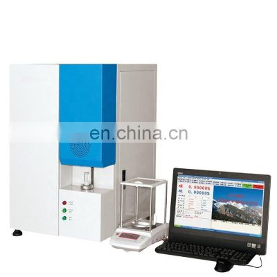 KASON CHINA L Carbon & Sulfur Analyzer determine the percentage of carbon and sulfur