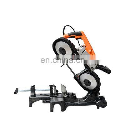 LIVTER Small household woodworking band saw portable horizontal metal stainless steel sawing machine