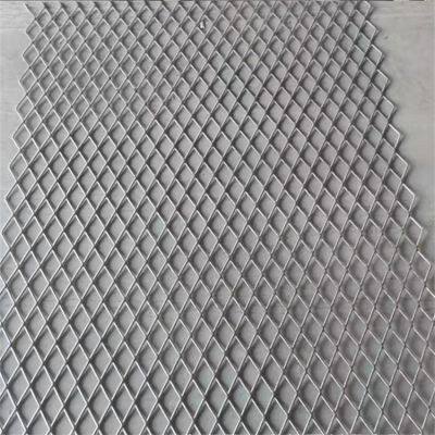 Production of customized steel plate tensile mesh, punching mesh diamond-shaped hole stainless steel mesh, building decorative plate mesh