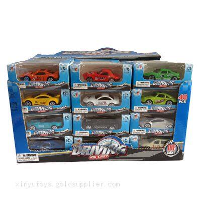 12 Models Racing Die-cast Metal Cars Alloy Vehicle Toy 1:64 Scale photo-2