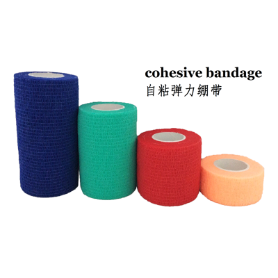 Bandage / Elastic Bandage / Elastic Self-adhesive Bandage / Wound Dressing Gauze Roll photo-4